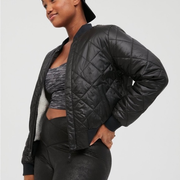 Aerie Offline  Quilted Bomber Jacket - Picture 1 of 4